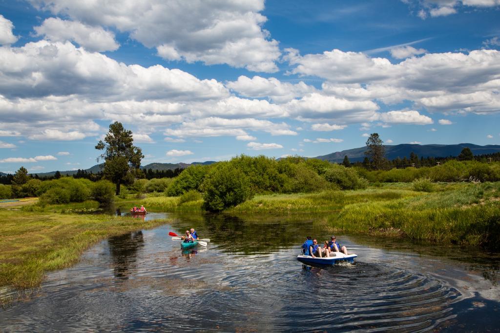 Bend-Sunriver Camping Resort Studio Cabin 6 Luaran gambar