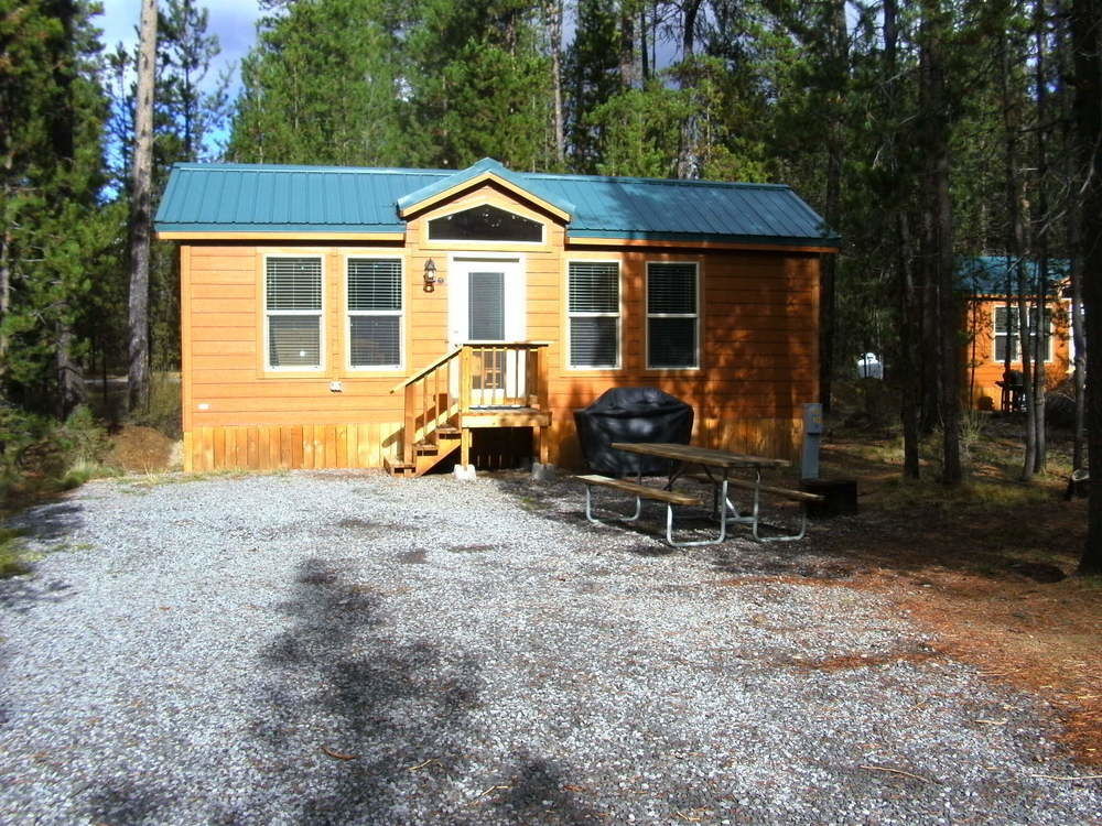Bend-Sunriver Camping Resort Studio Cabin 6 Luaran gambar