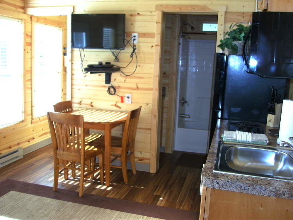 Bend-Sunriver Camping Resort Studio Cabin 6 Luaran gambar
